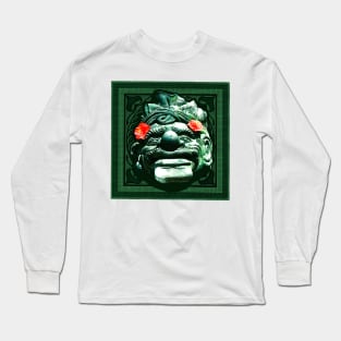 Bali Deity Worship Sculpture Long Sleeve T-Shirt